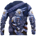 American Spirit Eagle 3D All Over Print  Hoodie DL20219