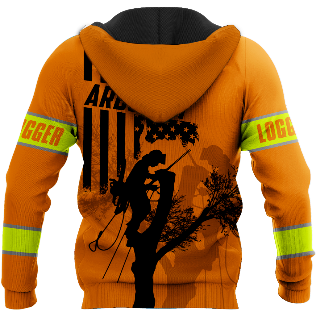 America Logger Man Orange Unisex Shirts TR0910205