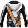 Logger Man Black and White 3D Unisex Hoodie Logger VP12112001XT