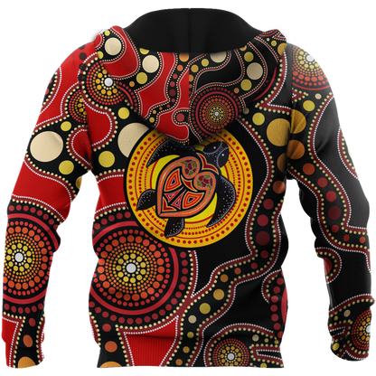 Aboriginal Australia Indigenous Turtles Painting Art shirts for men and women TR2606202S