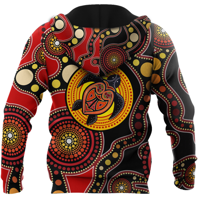 Aboriginal Australia Indigenous Turtles Painting Art shirts for men and women TR2606202S