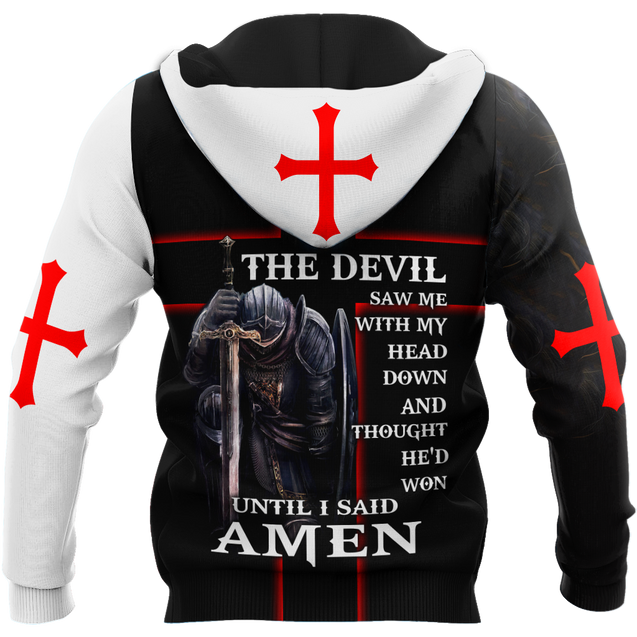 The Devil Saw Me With My Head Down 3D All Over Printed Shirts For Men and Women Pi250501S13-Apparel-TA-Hoodie-S-Vibe Cosy™