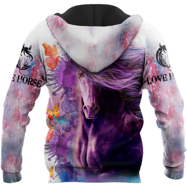 Beautiful Horse 3D All Over Printed Hoodie For Men And Women TR1411205