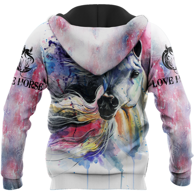 Beautiful Horse 3D All Over Printed Hoodie For Men And Women TR1411204