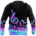 Purple Music Notes 3D All Over Printes-Apparel-HP Arts-Hoodie-S-Vibe Cosy™