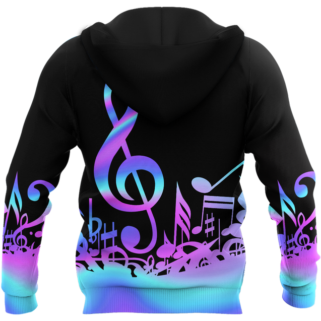 Purple Music Notes 3D All Over Printes-Apparel-HP Arts-Hoodie-S-Vibe Cosy™