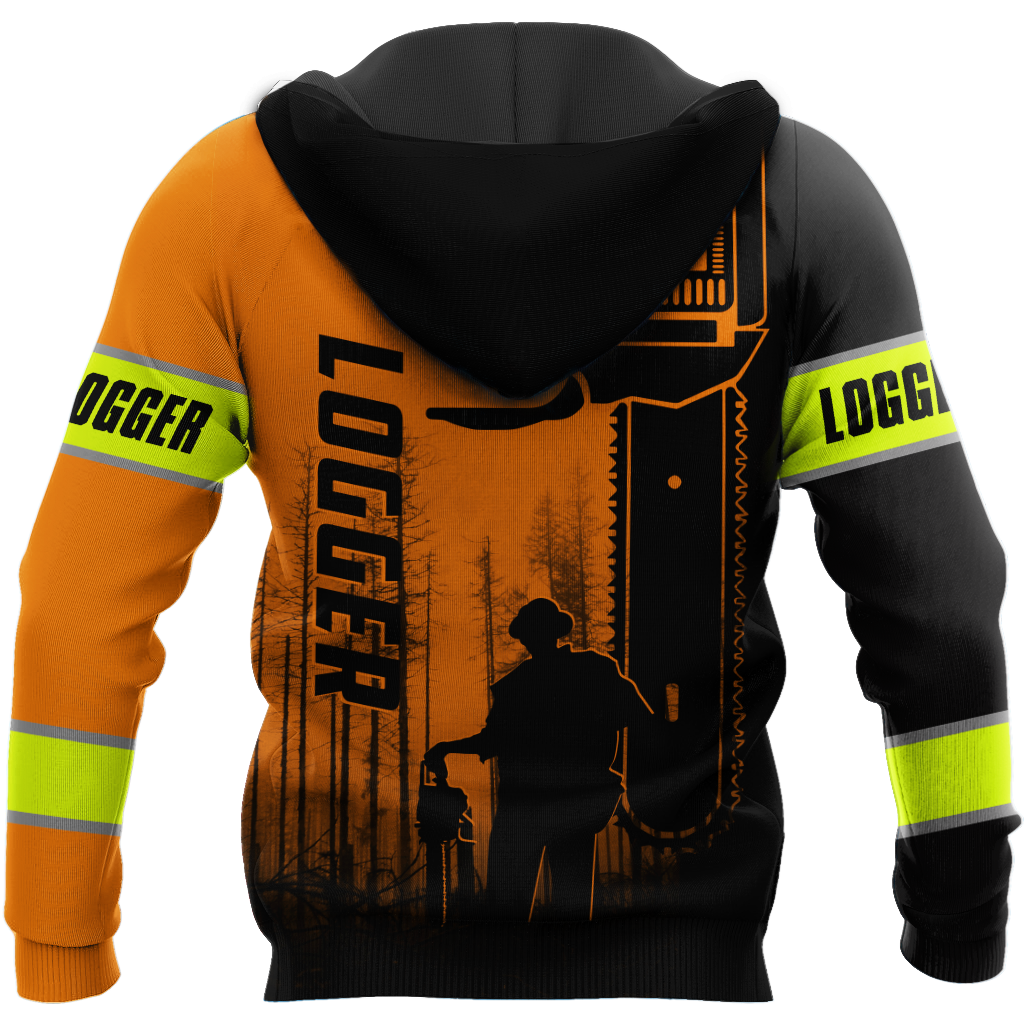 Premium Logger Man Orange Unisex Shirts DL20103205