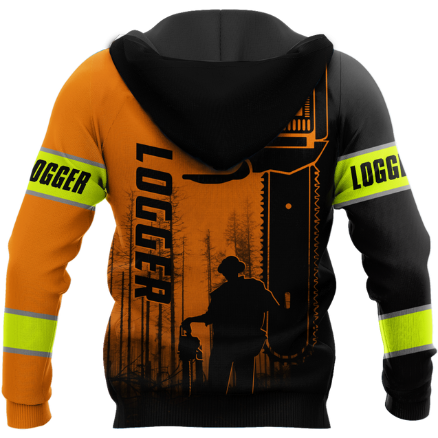 Premium Logger Man Orange Unisex Shirts DL20103205