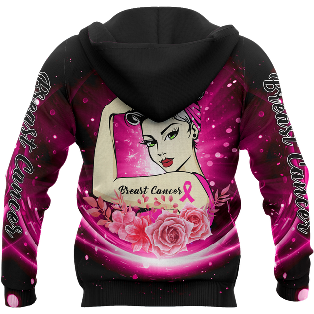 Breast cancer 3d hoodie shirt for men and women HAC270405-Apparel-HG-Zip hoodie-S-Vibe Cosy™