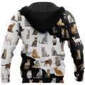 Love Cat World premium hoodie sweatshirt