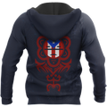 Puerto Rico Sol Taino All Over Print Shirts And Short NTN06202001-Apparel-TQH-Zipped Hoodie-S-Vibe Cosy™