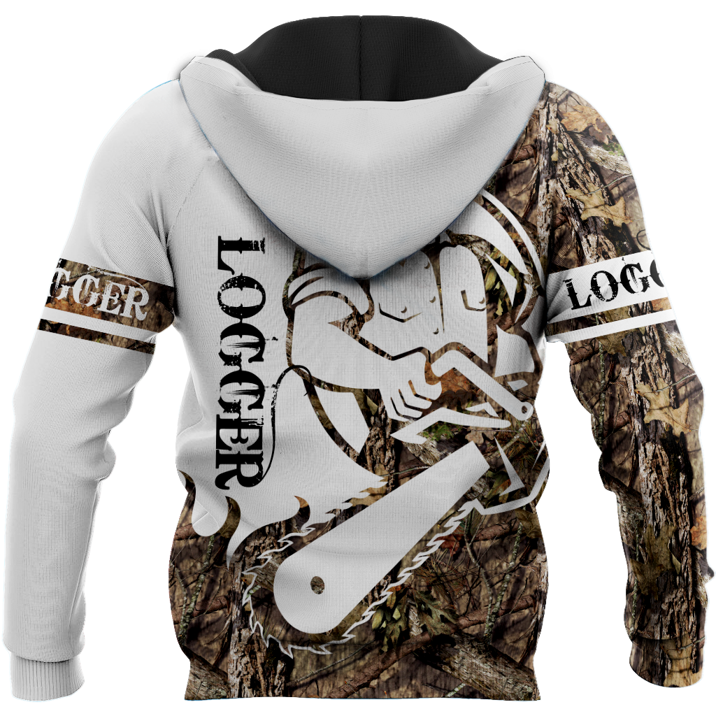 Logger Man Tattoo Camo Unisex Shirts TRST1010201
