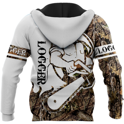 Logger Man Tattoo Camo Unisex Shirts TRST1010201