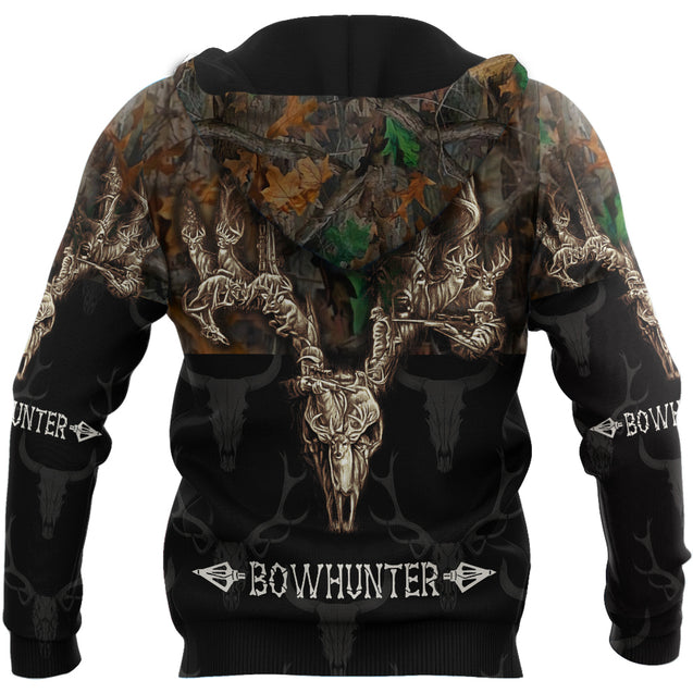 3D All Over Print Deer Hunter Hoodie NTN08112001