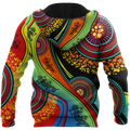 Aboriginal Australia Indigenous Lizard Painting Art shirts for men and women TR2606203S-Apparel-Huyencass-Hoodie-S-Vibe Cosy™