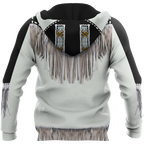 Native Cowboy Jacket No4 Cosplay 3D Over Printed Unisex Deluxe Hoodie ML