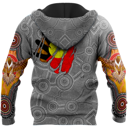 Aboriginal Australia In my heart 3D printed summer shirts