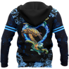 Turtle 3d hoodie shirt for men and women HAC270409-Apparel-HG-Zip hoodie-S-Vibe Cosy™