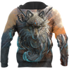 Native American Wolf Hoodie T Shirt For Men and Women HAC220401-Apparel-NM-Hoodie-S-Vibe Cosy™