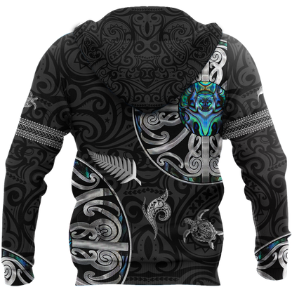 Aotearoa Maori manaia 3d all over printed shirt and short for man and women MH270620-Apparel-PL8386-Hoodie-S-Vibe Cosy™
