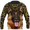 German shepherd 3d hoodie shirt for men and women HAC280703-Apparel-HG-Zip hoodie-S-Vibe Cosy™