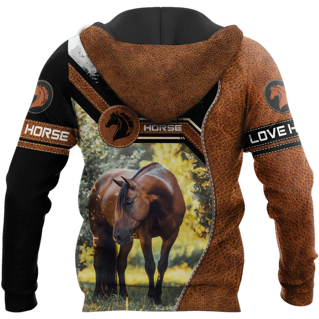 Love Horse 3D All Over Printed Shirts For Men and Women TA08312004