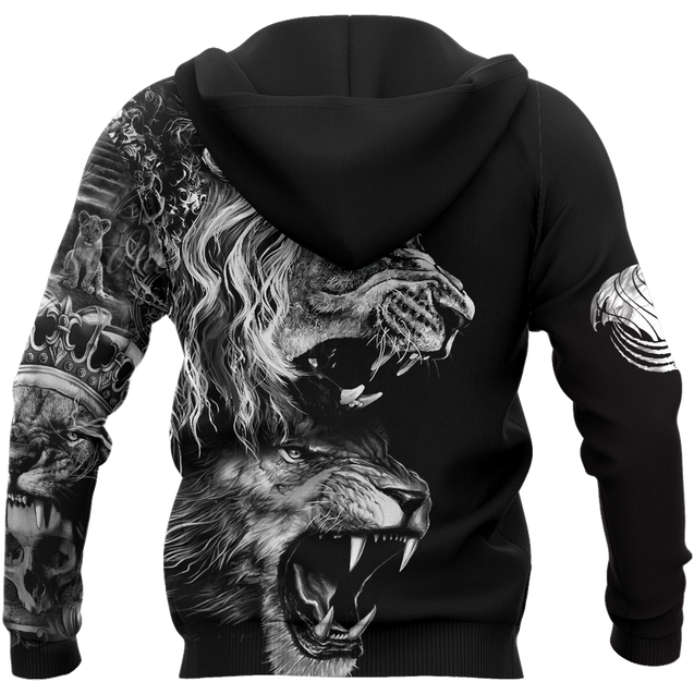 Lion Tattoo  3D All Over Printed  Unisex Shirts