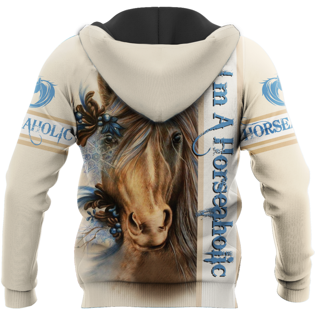 I'm A Horseaholic 3D All Over Printed Shirts TA10032002