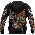 Tiger Fighter 3D Over Printed Shirt for Men and Women