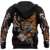 Tiger Fighter 3D Over Printed Shirt for Men and Women