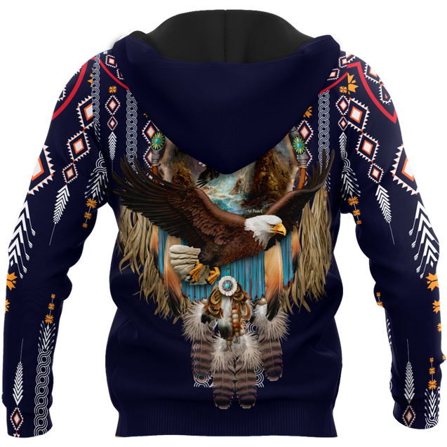 Eagle Fly Dreamcatcher Native American 3D All Over Printed Shirts