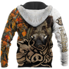 Boar Hunter Oreange Camo 3D All Over Print  Hoodie DL20102003