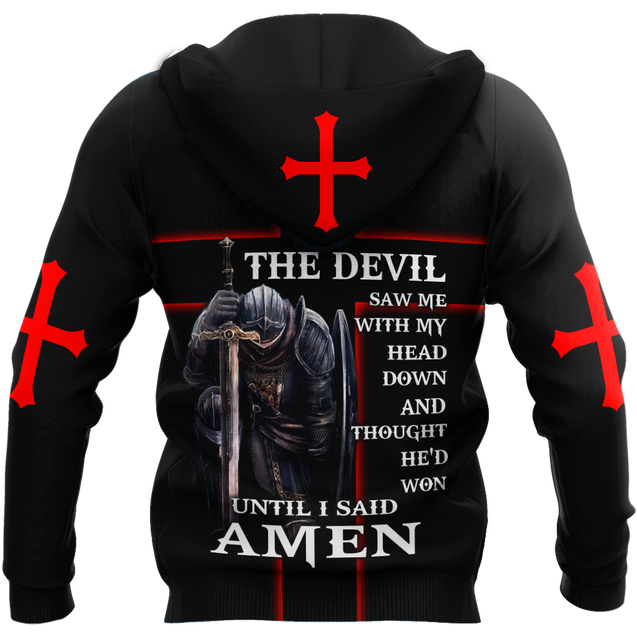 The Devil Saw Me With The Head Down 3D All Over Printed Shirts For Men and Women Pi30062001