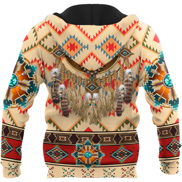 Native American Pattern Dreamcatcher 3D All Over Printed Shirts For Men