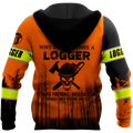 Logger Circle Saw Blade Man Orange Unisex Shirts TR0910203