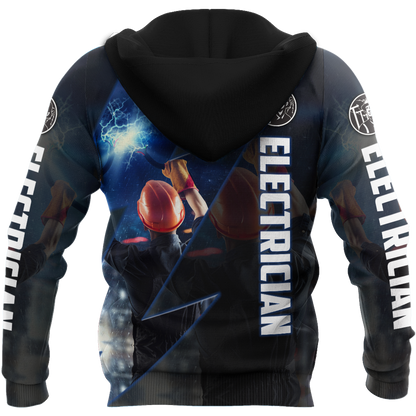 Premium Unisex All Over Printed Electrician Shirts MEI