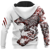 Alpha Wolf Tattoo 3D All Over Printed Unisex Shirts