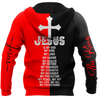 Premium Christian Jesus Catholic Customize Name 3D Printed Unisex Shirts