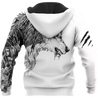 Tattoo Wolf Hoodie T Shirt For Men and Women HAC290501-NM