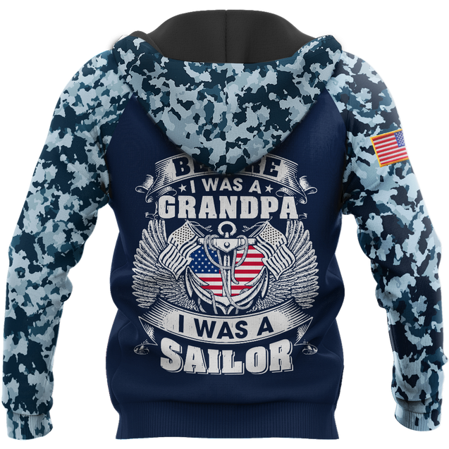 All Over Printed Navy Veteran Hoodie TR2808203-MEI