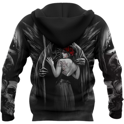 Premium Skull Tattoo 3D All Over Printed Unisex Shirts
