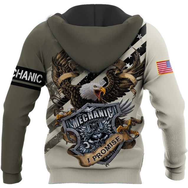 Mechanic All Over Printed Hoodie For Men and Women TR1710206