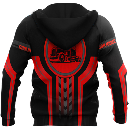 3D Trucker Red Unisex Shirts  HVT29102004