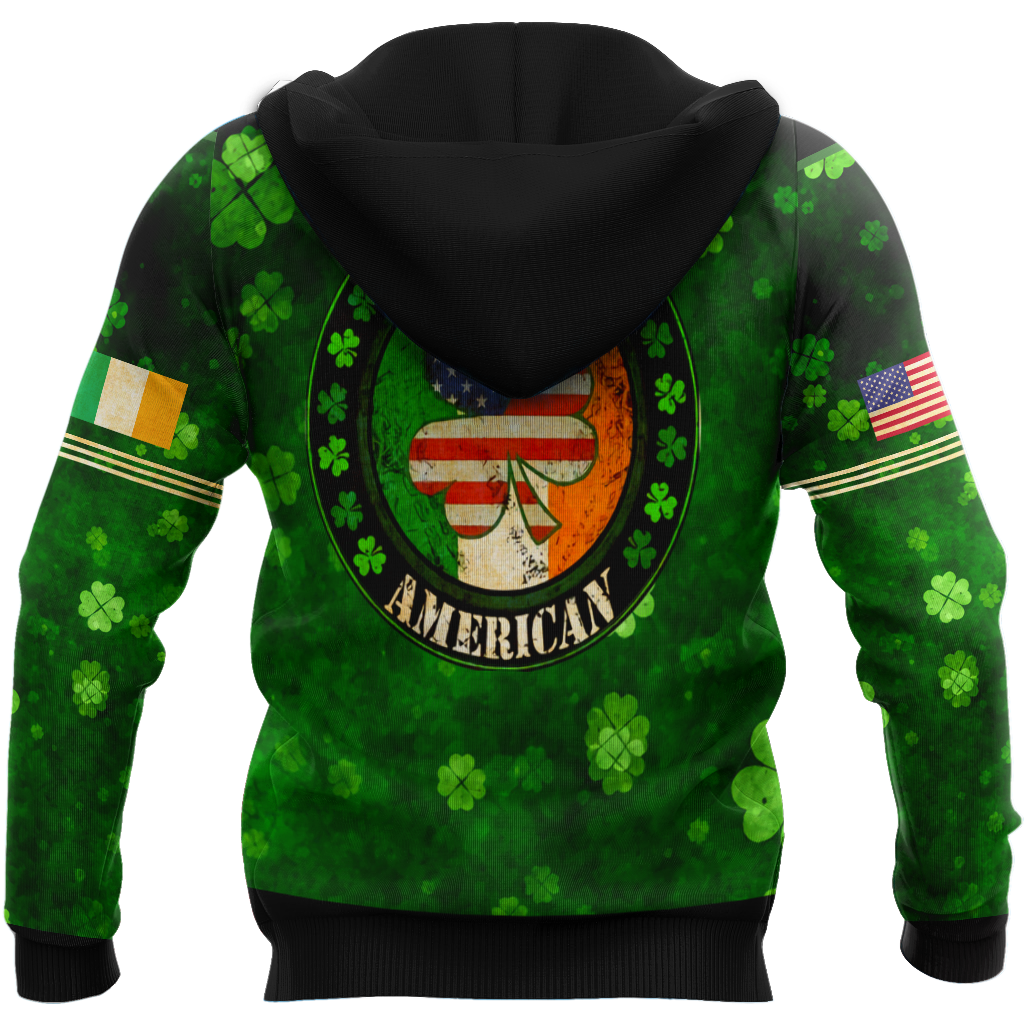 Irish St.Patrick day 3d hoodie shirt for men and women HVT31102001