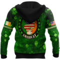 Irish St.Patrick day 3d hoodie shirt for men and women HVT31102001