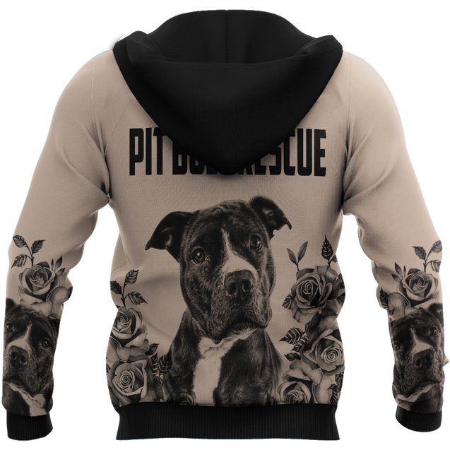 3D Unisex Shirts Pit Bull Rescue HVT03112003