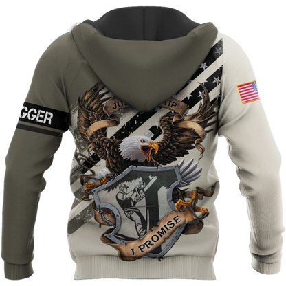 American Bald Eagle Logger Man Unisex Shirts DL1006202