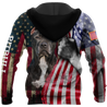 Premium Pit Bull Terrier American Flag Unisex Shirts TR0610201