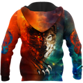 3D All Over Print Wolf Hoodie Pi27082001