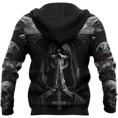 Premium Skull Tattoo 3D All Over Printed Unisex Shirts